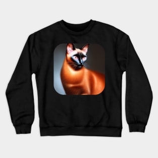 Siamese cat Crewneck Sweatshirt